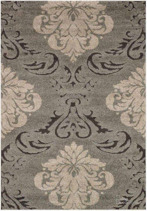 The appearance of Enchant Smoke/Beige Rug ENCOEN-03SKBE2339 designed by Loloi Rugs in the transitional interior design. This smoke and beige piece of furniture  was selected by 1StopBedrooms from Enchant Collection to add a touch of cosiness and style into your home. Sku: ENCOEN-03SKBE2339. Material: Polypropylene. Product Type: Rug. Image1