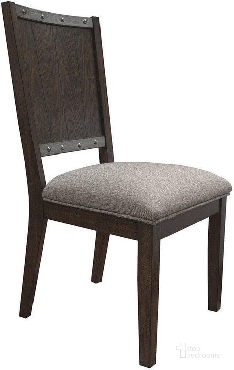 The appearance of Engineered Wood And Fabric Dining Side Chair Set of 2 In Dark Oak designed by Best Master Furniture in the industrial interior design. This dark oak piece of furniture  was selected by 1StopBedrooms from  to add a touch of cosiness and style into your home. Sku: DX1520DOCH. Material: Fabric. Product Type: Side Chair. Image1