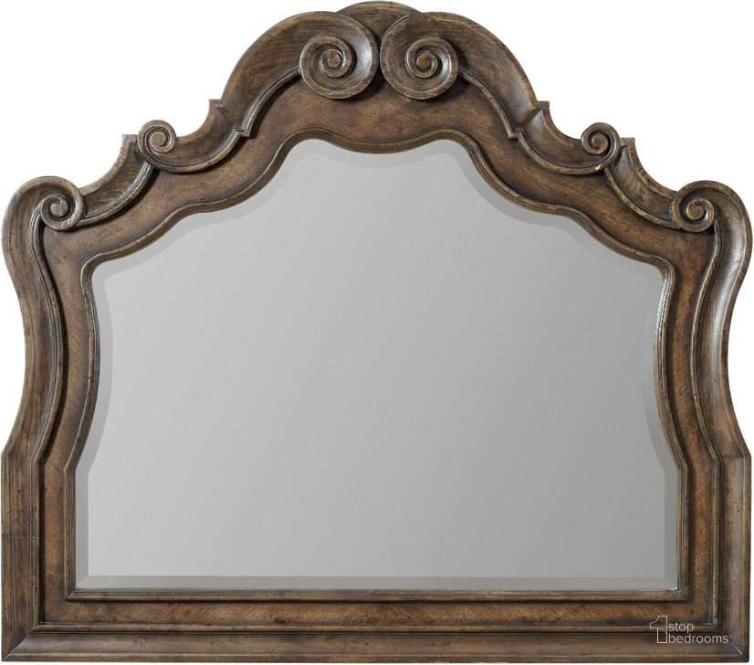 The appearance of Rhapsody Brown Mirror designed by Hooker in the traditional interior design. This brown piece of furniture  was selected by 1StopBedrooms from Rhapsody Collection to add a touch of cosiness and style into your home. Sku: 5070-90008. Material: Wood. Product Type: Dresser Mirror. Image1