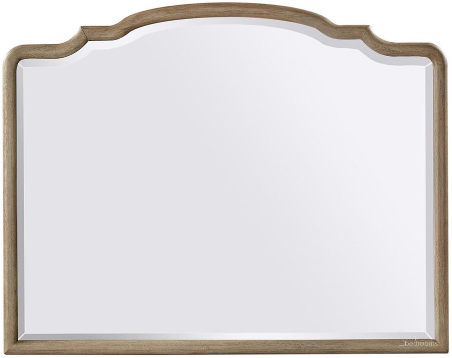 The appearance of Ensign Light Brown Dresser Mirror 0qb24530394 designed by Windsor Home in the traditional interior design. This light brown piece of furniture  was selected by 1StopBedrooms from Ensign Collection to add a touch of cosiness and style into your home. Sku: I222-462. Material: Wood. Product Type: Mirror. Image1