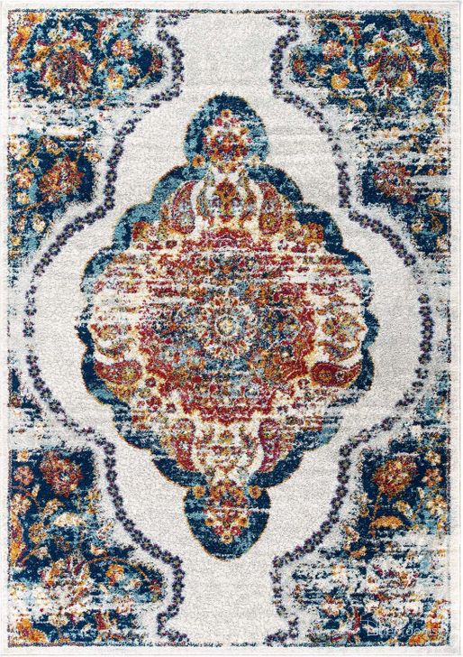 The appearance of Entourage Multicolor Malia Distressed Vintage Floral Persian Medallion 8x10 Area Rug designed by Modway in the modern / contemporary interior design. This multicolor piece of furniture  was selected by 1StopBedrooms from Entourage Collection to add a touch of cosiness and style into your home. Sku: R-1175A-810. Material: Polypropylene. Product Type: Area Rugs. Image1