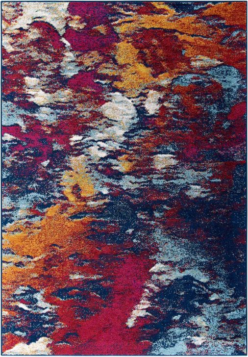 The appearance of Entourage Yellow and Orange Foliage Contemporary Modern Abstract 5x8 Area Rug designed by Modway in the modern / contemporary interior design. This yellow and orange piece of furniture  was selected by 1StopBedrooms from Entourage Collection to add a touch of cosiness and style into your home. Sku: R-1172A-58. Material: Polypropylene. Product Type: Area Rugs. Image1