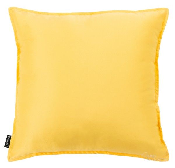 The appearance of Erna Pillow in Mustard designed by Safavieh in the modern / contemporary interior design. This mustard piece of furniture  was selected by 1StopBedrooms from Erna Collection to add a touch of cosiness and style into your home. Sku: PLS7178B-1818. Material: Polyester. Product Type: Pillow. Image1