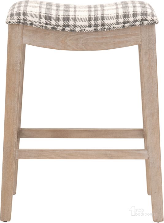 The appearance of Essentials Gray Harper Counter Stool designed by Essentials For Living in the transitional interior design. This gray piece of furniture  was selected by 1StopBedrooms from Essentials Collection to add a touch of cosiness and style into your home. Sku: 6415-CSUP.NG/TCH-BT. Material: Wood. Product Type: Barstool. Image1