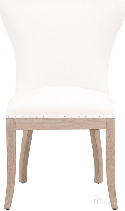 The appearance of Essentials Gray Welles Dining Chair Set Of 2 designed by Essentials For Living in the transitional interior design. This gray piece of furniture  was selected by 1StopBedrooms from Essentials Collection to add a touch of cosiness and style into your home. Sku: 6420UP.LPPRL-BT/NG. Material: Wood. Product Type: Dining Chair. Image1