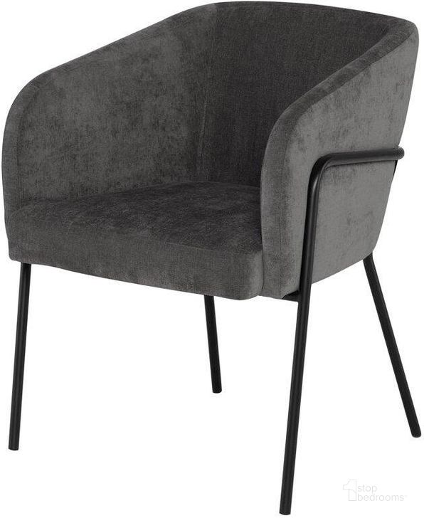 The appearance of Estella Cement Fabric Dining Chair designed by Nuevo in the modern / contemporary interior design. This cement piece of furniture  was selected by 1StopBedrooms from Estella Collection to add a touch of cosiness and style into your home. Sku: HGMV190. Material: Fabric. Product Type: Dining Chair.