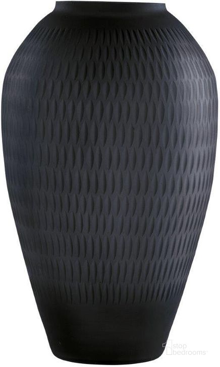 The appearance of Etney Slate Large Vase designed by Signature Design by Ashley in the modern / contemporary interior design. This slate piece of furniture  was selected by 1StopBedrooms from Etney Collection to add a touch of cosiness and style into your home. Sku: A2000510. Material: Glass. Product Type: Vase. Image1