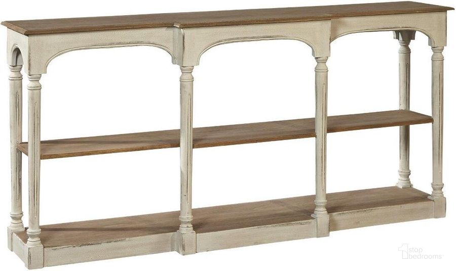 The appearance of Evanston Console designed by Furniture Classics in the country / farmhouse interior design. This cream piece of furniture  was selected by 1StopBedrooms from Evanston Collection to add a touch of cosiness and style into your home. Sku: 2828AD32. Material: Wood. Product Type: Console. Image1