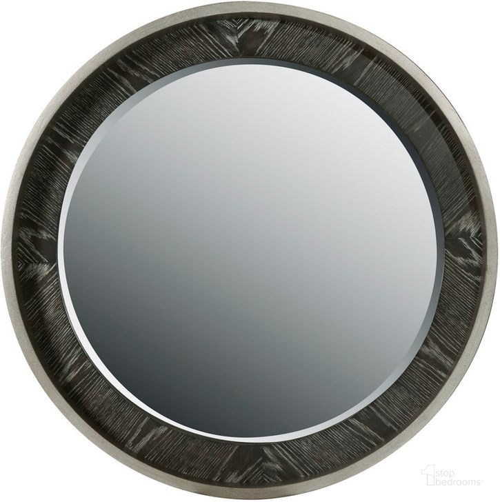 The appearance of Eve Round Beveled Mirror In Black designed by Pulaski in the transitional interior design. This black piece of furniture  was selected by 1StopBedrooms from Eve Collection to add a touch of cosiness and style into your home. Sku: P331111. Product Type: Mirror. Material: Rubberwood. Image1