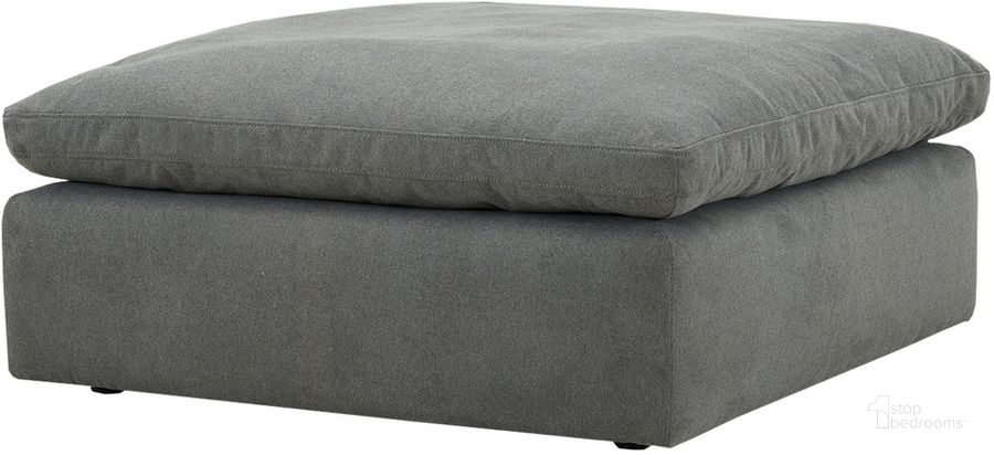 The appearance of Exhale Ottoman In Grey designed by Parker House in the transitional interior design. This grey piece of furniture  was selected by 1StopBedrooms from Exhale Collection to add a touch of cosiness and style into your home. Sku: SXHL#900-MTHU. Material: Polyester. Product Type: Ottoman.