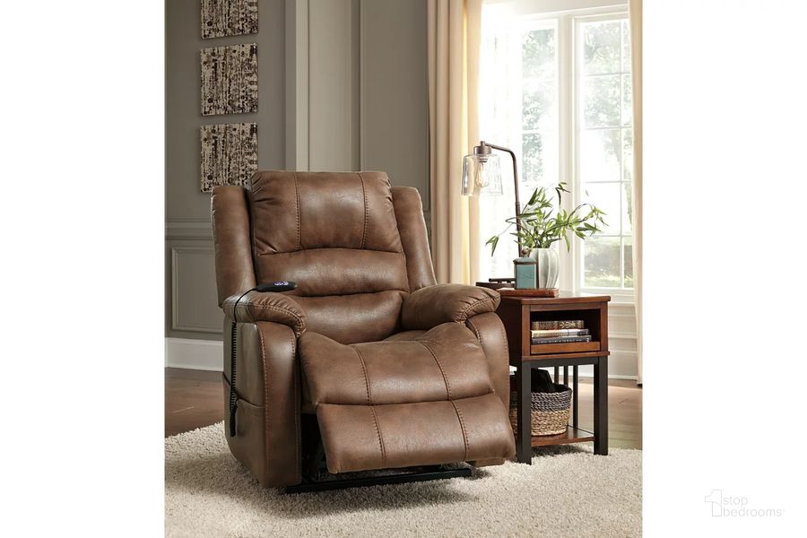 The appearance of Ezenton Saddle Recliner designed by Luxe Linea in the modern / contemporary interior design. This saddle piece of furniture  was selected by 1StopBedrooms from Ezenton Collection to add a touch of cosiness and style into your home. Sku: 1090012. Material: Fabric. Product Type: Recliner. Image1