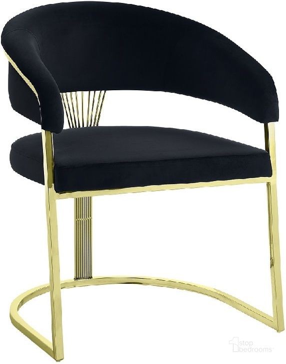 The appearance of Fallon Side Chair In Gold designed by ACME in the modern / contemporary interior design. This gold piece of furniture  was selected by 1StopBedrooms from Fallon Collection to add a touch of cosiness and style into your home. Sku: DN01954. Product Type: Side Chair. Material: Stainless Steel.