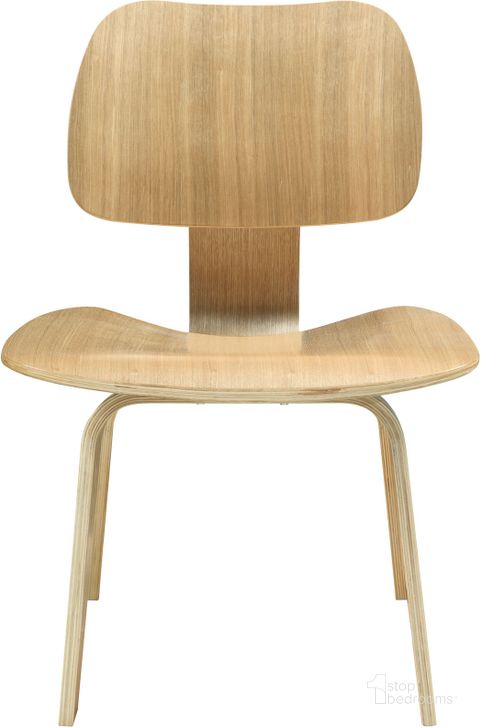 The appearance of Fathom Natural Dining Wood Side Chair designed by Modway in the modern / contemporary interior design. This natural piece of furniture  was selected by 1StopBedrooms from Fathom Collection to add a touch of cosiness and style into your home. Sku: EEI-620-NAT. Material: Wood. Product Type: Side Chair. Image1