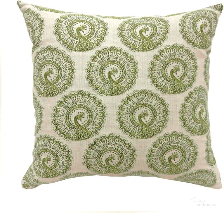 The appearance of Fifi 22" X 22" Pillow Set of 2 In Green designed by Furniture of America in the modern / contemporary interior design. This green piece of furniture  was selected by 1StopBedrooms from Fifi Collection to add a touch of cosiness and style into your home. Sku: PL677GR-L-2PK. Material: Cotton. Product Type: Pillow. Image1