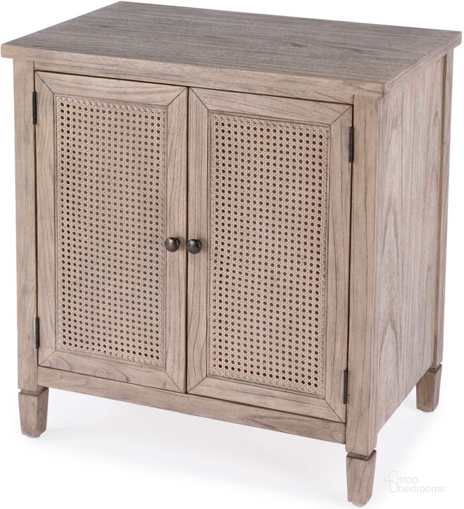 The appearance of Flagstaff 2 Door Cane Cabinet In Natural designed by Butler Specialty Company in the traditional interior design. This natural piece of furniture  was selected by 1StopBedrooms from Flagstaff Collection to add a touch of cosiness and style into your home. Sku: 5725449. Material: Wood. Product Type: Accent Cabinet. Image1