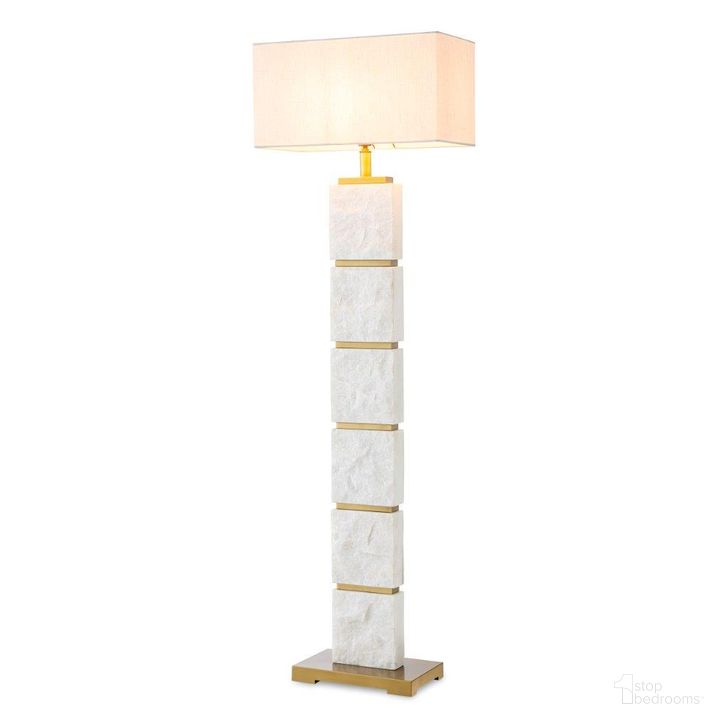 The appearance of Floor Lamp Newton Antique Brass Finish Incl Shade Ul designed by Eichholtz in the modern / contemporary interior design. This antique brass piece of furniture  was selected by 1StopBedrooms from Newton Collection to add a touch of cosiness and style into your home. Sku: 115969UL;116477. Product Type: Floor Lamp. Image1