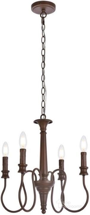 The appearance of Flynx 4 Lights Pendant In Weathered Oak LD7043D17WOK designed by Elegant Lighting in the transitional interior design. This weathered oak piece of furniture  was selected by 1StopBedrooms from Flynx Collection to add a touch of cosiness and style into your home. Sku: LD7043D17WOK. Material: Metal. Product Type: Pendant Lighting. Image1