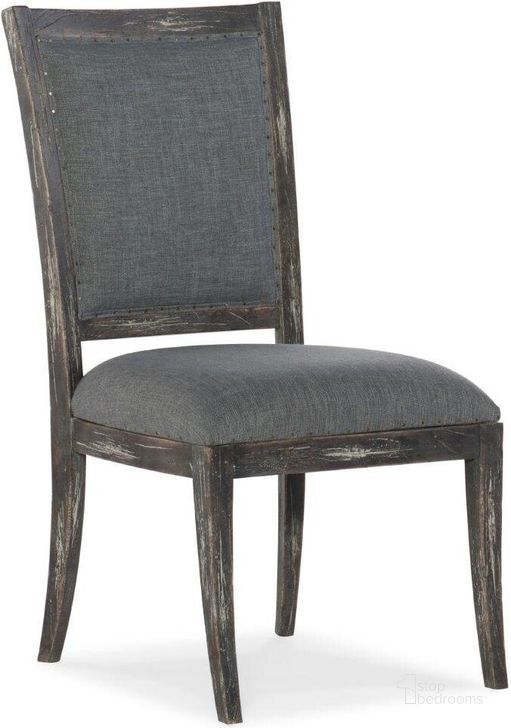 The appearance of Beaumont Gray Upholstered Side Chair designed by Hooker in the traditional interior design. This gray piece of furniture  was selected by 1StopBedrooms from Beaumont Collection to add a touch of cosiness and style into your home. Sku: 5751-75410-89. Material: Fabric. Product Type: Side Chair.