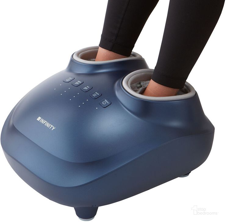The appearance of Foot Massager designed by Infinity in the  interior design. This blue piece of furniture  was selected by 1StopBedrooms from  to add a touch of cosiness and style into your home. Sku: 11057006. Material: Plastic. Product Type: Massager. Image1
