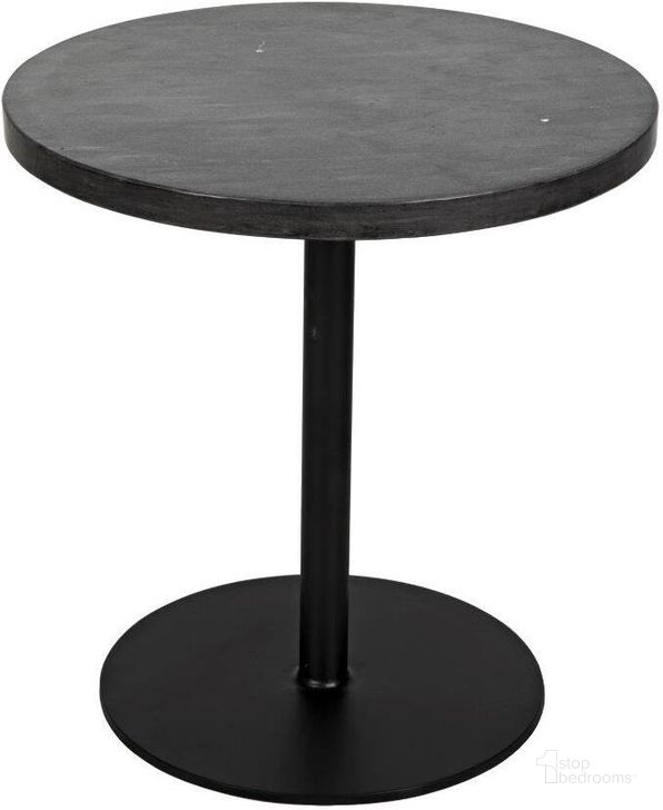 The appearance of Ford Low Side Table designed by Noir in the transitional interior design. This matte black piece of furniture  was selected by 1StopBedrooms from Ford Collection to add a touch of cosiness and style into your home. Sku: GTAB878MTB-S. Material: Marble. Product Type: Side Table. Image1
