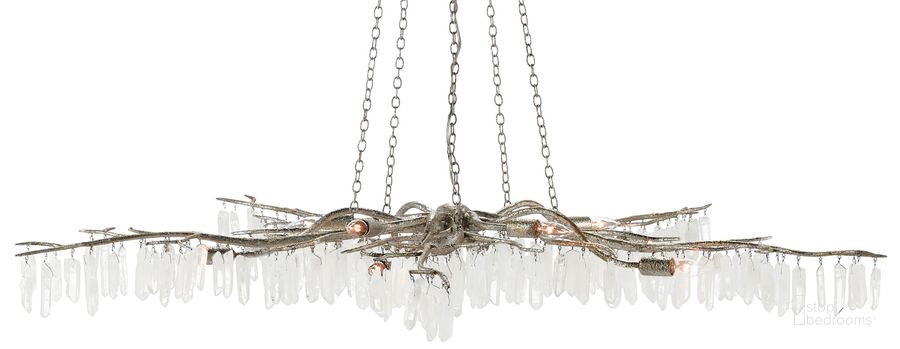 The appearance of Forest Light Silver Chandelier designed by Currey & Company in the modern / contemporary interior design. This silver piece of furniture  was selected by 1StopBedrooms from Aviva Stanoff Collection to add a touch of cosiness and style into your home. Sku: 9000-0368. Product Type: Chandelier. Material: Iron.
