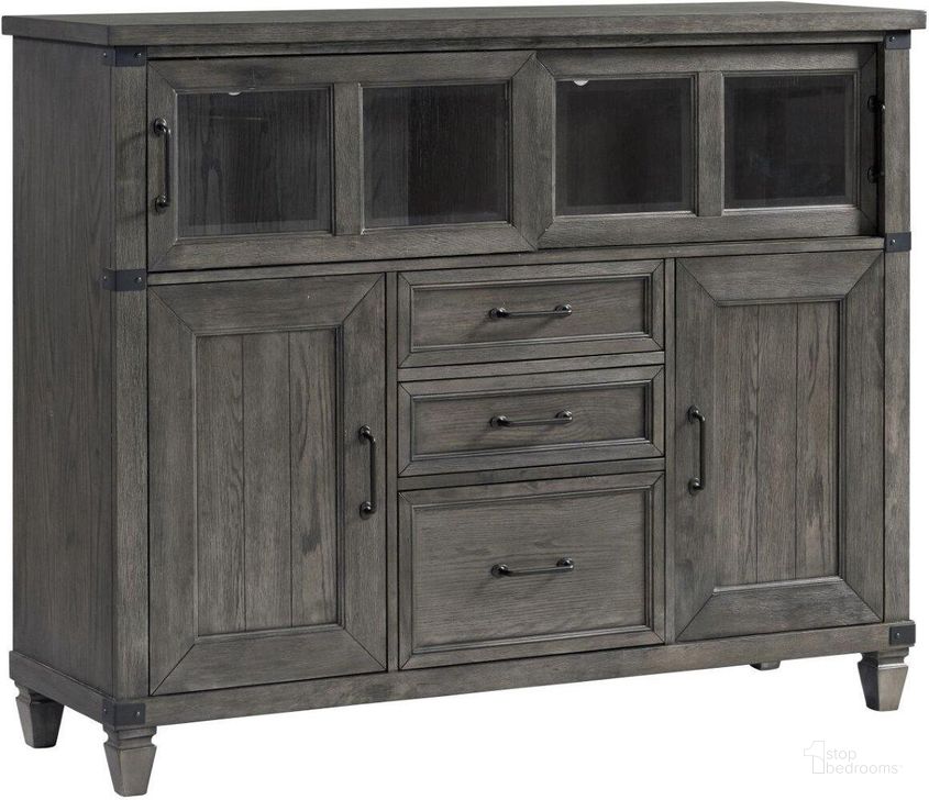 The appearance of Foundry Home Office Brushed Pewter Sliding Door File Cabinet designed by Intercon in the transitional interior design. This gray piece of furniture  was selected by 1StopBedrooms from Foundry Home Office Collection to add a touch of cosiness and style into your home. Sku: FR-HO-5846-PEW-C. Product Type: Filing Cabinets and Storage. Image1