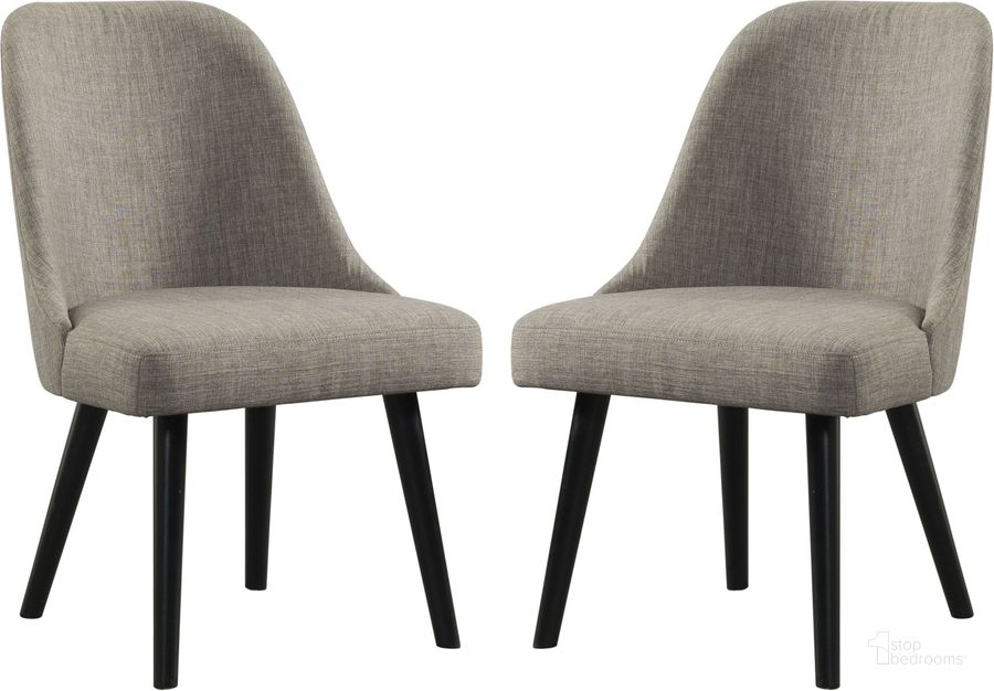 The appearance of Foundry Brushed Pewter Side Chair Set of 2 designed by Intercon in the transitional interior design. This gray piece of furniture  was selected by 1StopBedrooms from Foundry Collection to add a touch of cosiness and style into your home. Sku: FR-CH-970C-PEW-RTA. Product Type: Side Chair. Image1