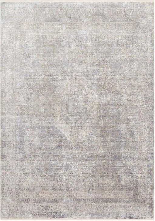 The appearance of Franca Silver/Pebble Rug FNCAFRN-01SIPP5379 designed by Loloi Rugs in the transitional interior design. This silver and pebble piece of furniture  was selected by 1StopBedrooms from Franca Collection to add a touch of cosiness and style into your home. Sku: FNCAFRN-01SIPP5379. Product Type: Rug. Material: Viscose. Image1