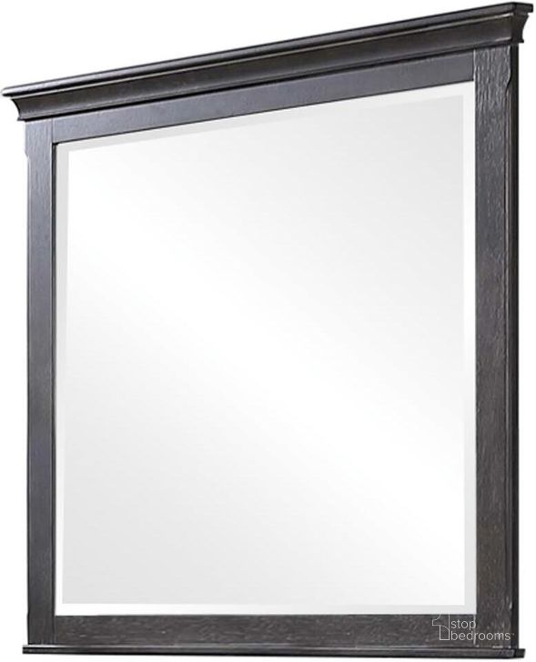 The appearance of Franco Weathered Sage Mirror designed by Coaster in the transitional interior design. This gray piece of furniture  was selected by 1StopBedrooms from Franco Collection to add a touch of cosiness and style into your home. Sku: 205734. Product Type: Mirror. Material: MDF. Image1