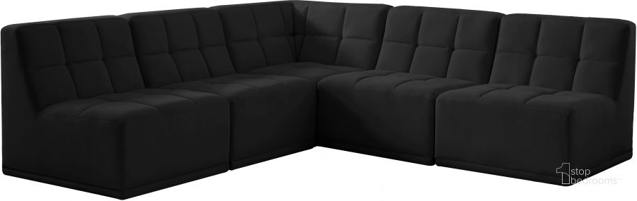 The appearance of Frasers Grant Black Velvet Sectional 0qb24434919 designed by Furnique in the modern / contemporary interior design. This black velvet piece of furniture  was selected by 1StopBedrooms from Frasers Grant Collection to add a touch of cosiness and style into your home. Sku: 650Black-Sec5C-1;650Black-Sec5C-2;650Black-Sec5C-3;650Black-Sec5C-4;650Black-Sec5C-5. Product Type: Sectional. Material: Velvet. Layout: L-Shape. Image1