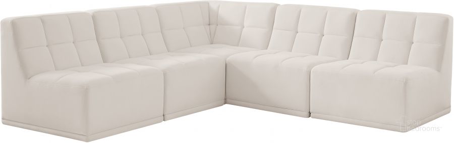 The appearance of Frasers Grant Cream Velvet Sectional 0qb24434932 designed by Furnique in the modern / contemporary interior design. This cream velvet piece of furniture  was selected by 1StopBedrooms from Frasers Grant Collection to add a touch of cosiness and style into your home. Sku: 650Cream-Sec5C-1;650Cream-Sec5C-2;650Cream-Sec5C-3;650Cream-Sec5C-4;650Cream-Sec5C-5. Product Type: Sectional. Material: Velvet. Layout: L-Shape. Image1