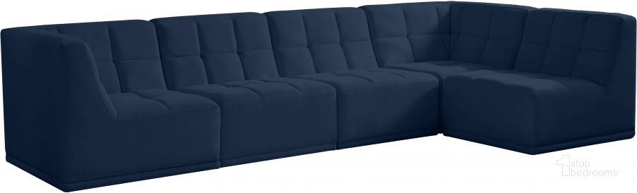 The appearance of Frasers Grant Navy Velvet Sectional 0qb24434956 designed by Furnique in the modern / contemporary interior design. This navy velvet piece of furniture  was selected by 1StopBedrooms from Frasers Grant Collection to add a touch of cosiness and style into your home. Sku: 650Navy-Sec5A-1;650Navy-Sec5A-2;650Navy-Sec5A-3;650Navy-Sec5A-4;650Navy-Sec5A-5. Product Type: Sectional. Material: Velvet. Layout: L-Shape. Image1
