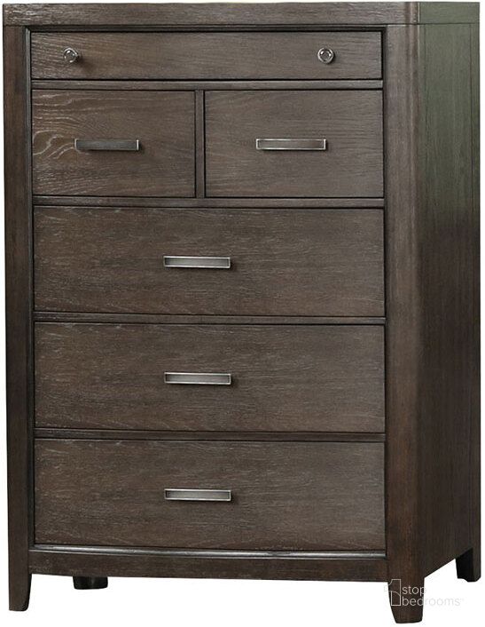 The appearance of Fulton Chest designed by Bernards in the transitional interior design. This heritage brown piece of furniture  was selected by 1StopBedrooms from Fulton Collection to add a touch of cosiness and style into your home. Sku: 1720-150. Material: Polyester. Product Type: Chest.