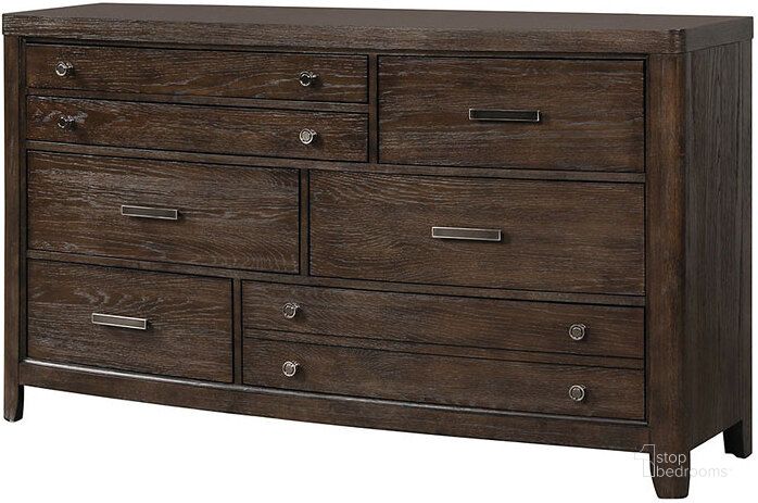 The appearance of Fulton Dresser designed by Bernards in the transitional interior design. This heritage brown piece of furniture  was selected by 1StopBedrooms from Fulton Collection to add a touch of cosiness and style into your home. Sku: 1720-130. Material: Polyester. Product Type: Dresser.