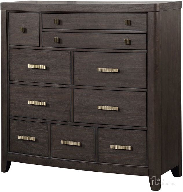 The appearance of Fulton Mans Chest designed by Bernards in the transitional interior design. This heritage brown piece of furniture  was selected by 1StopBedrooms from Fulton Collection to add a touch of cosiness and style into your home. Sku: 1720-151. Material: Polyester. Product Type: Chest.