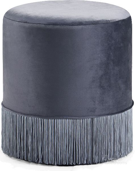 The appearance of Gérard Majella Grey Velvet Ottoman designed by Furnique in the modern / contemporary interior design. This grey piece of furniture  was selected by 1StopBedrooms from Gérard Majella Collection to add a touch of cosiness and style into your home. Sku: 130Grey. Material: Velvet. Product Type: Vanity Stool. Image1