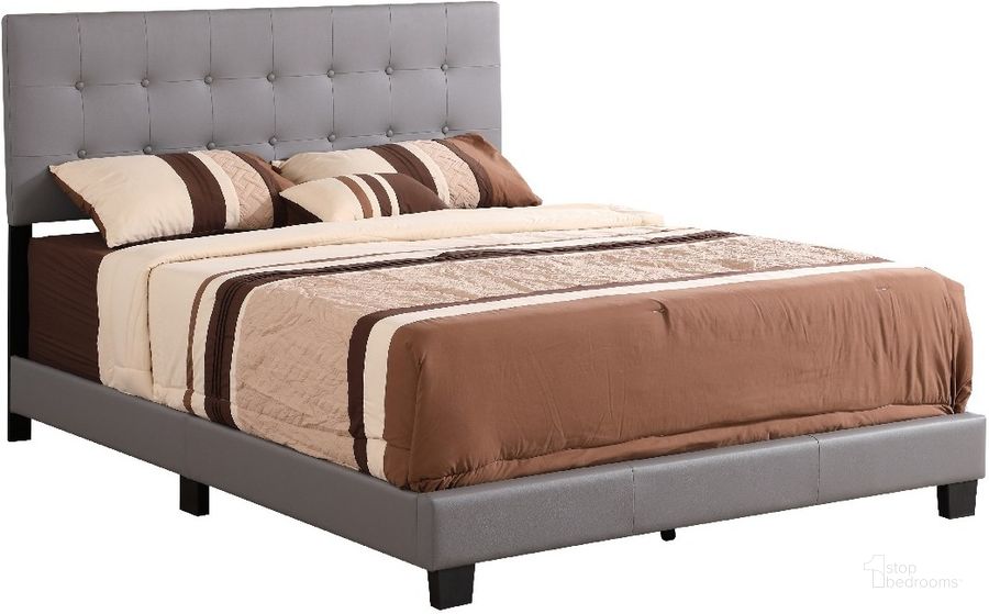 The appearance of Glory Furniture Caldwell Queen Bed, Light Gray designed by Glory in the transitional interior design. This light gray piece of furniture  was selected by 1StopBedrooms from Caldwell Collection to add a touch of cosiness and style into your home. Sku: G1306-QB-UP-Queen Bed. Bed Type: Panel Bed. Material: Wood. Product Type: Panel Bed. Bed Size: Queen.