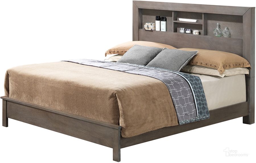 The appearance of Glory Furniture Full Bed in Gray G2405B-FB2 designed by Glory in the transitional interior design. This gray piece of furniture  was selected by 1StopBedrooms from G2405B Collection to add a touch of cosiness and style into your home. Sku: G2405B-FB2-Full  Bed  Headboard;G2405B-FB2-Full Bed  Footboard;G2405B-FB2-Full Bed  Rails. Bed Type: Platform Bed. Material: Wood. Product Type: Platform Bed. Bed Size: Full.