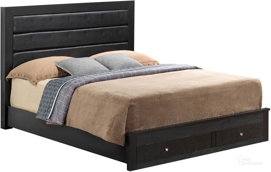The appearance of Glory Furniture Full Storage Bed in Black G2450C-FSB designed by Glory in the transitional interior design. This black piece of furniture  was selected by 1StopBedrooms from G2450C Collection to add a touch of cosiness and style into your home. Sku: G2450C-FSB-Full  Bed  Headboard;G2450C-FSB-Full Bed  Footboard;G2450C-FSB-Full Bed  Rails;G2450C-FSB-Full Bed  Footboard Drawers. Bed Type: Storage Bed. Material: Wood. Product Type: Storage Bed. Bed Size: Full.