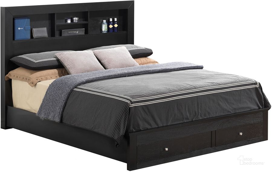 The appearance of Glory Furniture Full Storage Bed in Black G2450D-FSB2 designed by Glory in the transitional interior design. This black piece of furniture  was selected by 1StopBedrooms from G2450D Collection to add a touch of cosiness and style into your home. Sku: G2450D-FSB2-Full  Bed  Headboard;G2450D-FSB2-Full Bed  Footboard;G2450D-FSB2-Full Bed  Rails;G2450D-FSB2-Full Bed  Footboard Drawers. Bed Type: Storage Bed. Material: Wood. Product Type: Storage Bed. Bed Size: Full.