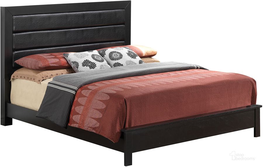 The appearance of Glory Furniture Full Bed in Black G2450A-FB designed by Glory in the transitional interior design. This black piece of furniture  was selected by 1StopBedrooms from G2450A Collection to add a touch of cosiness and style into your home. Sku: G2450A-FB-Full  Bed  Headboard;G2450A-FB-Full Bed  Footboard;G2450A-FB-Full Bed  Rails. Bed Type: Panel Bed. Material: Wood. Product Type: Panel Bed. Bed Size: Full.