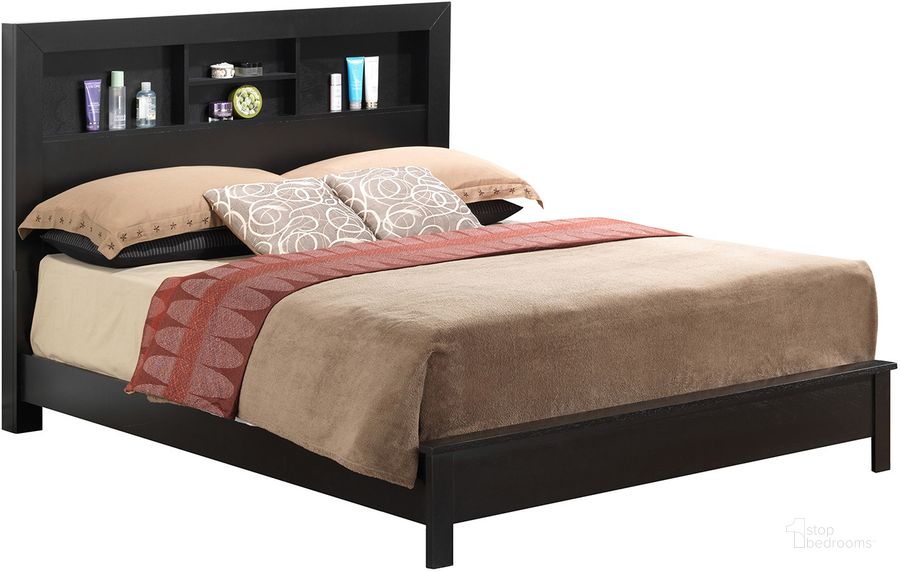 The appearance of Glory Furniture Full Bed in Black G2450B-FB2 designed by Glory in the transitional interior design. This black piece of furniture  was selected by 1StopBedrooms from G2450B Collection to add a touch of cosiness and style into your home. Sku: G2450B-FB2-Full  Bed  Headboard;G2450B-FB2-Full Bed  Footboard;G2450B-FB2-Full Bed  Rails. Bed Type: Bookcase Bed. Material: Wood. Product Type: Bookcase Bed. Bed Size: Full.