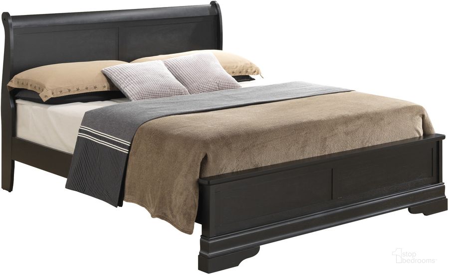 The appearance of Glory Furniture G3150 Full Low Profile Bed in Black designed by Glory in the traditional interior design. This black piece of furniture  was selected by 1StopBedrooms from G3150 Collection to add a touch of cosiness and style into your home. Sku: G3150E-FB3-Full  Bed  Headboard;G3150E-FB3-Full Bed  Footboard;G3150E-FB3-Full Bed  Rails. Bed Type: Sleigh Bed. Material: Wood. Product Type: Sleigh Bed. Bed Size: Full. Image1