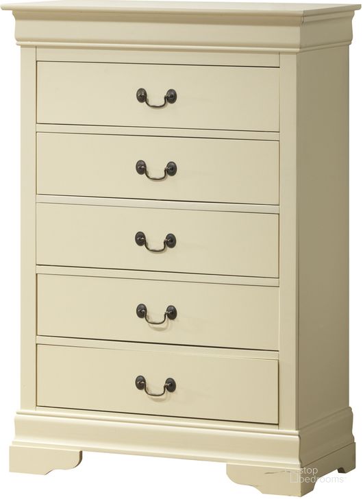 The appearance of Glory Furniture G3175 Chest in Beige designed by Glory in the traditional interior design. This beige piece of furniture  was selected by 1StopBedrooms from G3175 Collection to add a touch of cosiness and style into your home. Sku: G3175-CH-Chest. Material: Wood. Product Type: Chest. Image1