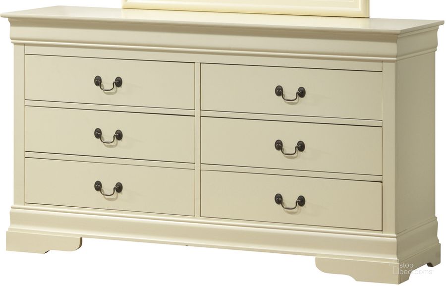 The appearance of Glory Furniture G3175 Dresser in Beige designed by Glory in the traditional interior design. This beige piece of furniture  was selected by 1StopBedrooms from G3175 Collection to add a touch of cosiness and style into your home. Sku: G3175-D-Dresser. Material: Wood. Product Type: Dresser. Image1