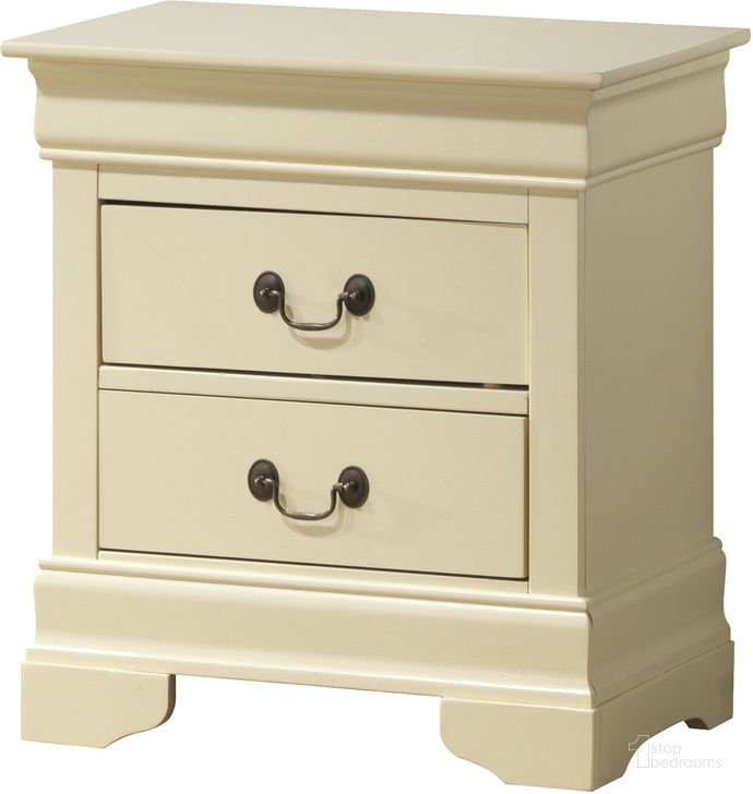 The appearance of Glory Furniture G3175 Night Stand in Beige designed by Glory in the traditional interior design. This beige piece of furniture  was selected by 1StopBedrooms from G3175 Collection to add a touch of cosiness and style into your home. Sku: G3175-N-Nightstand. Material: Wood. Product Type: Nightstand. Image1