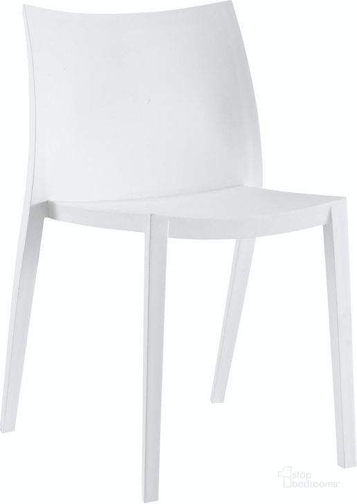 The appearance of Gallant Dining Side Chair In White designed by Modway in the modern / contemporary interior design. This white piece of furniture  was selected by 1StopBedrooms from Gallant Collection to add a touch of cosiness and style into your home. Sku: EEI-1700-WHI. Material: Polypropylene. Product Type: Side Chair. Image1