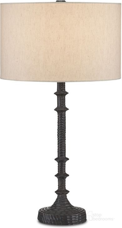 The appearance of Gallo Bronze Table Lamp designed by Currey & Company in the modern / contemporary interior design. This bronze piece of furniture  was selected by 1StopBedrooms from Gallo Collection to add a touch of cosiness and style into your home. Sku: 6000-0869. Material: Aluminum. Product Type: Table Lamp. Image1