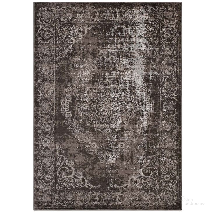 The appearance of Gamela Rustic Vintage Ornate Floral Medallion 5X8 Area Rug In Antique Light and Dark Brown designed by Modway in the modern / contemporary interior design. This antique light and dark brown piece of furniture  was selected by 1StopBedrooms from Gamela Collection to add a touch of cosiness and style into your home. Sku: R-1132A-58. Material: Polypropylene. Product Type: Area Rugs. Image1