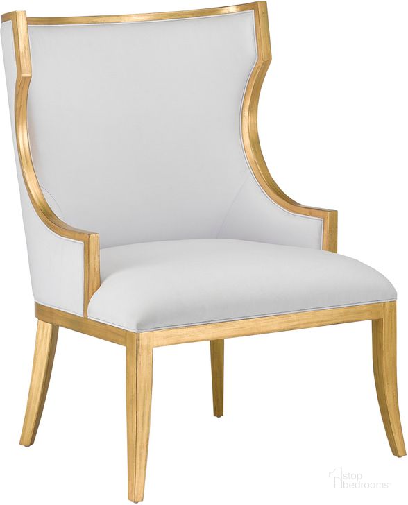 The appearance of Garson Gold Arm Chair designed by Currey & Company in the modern / contemporary interior design. This gold piece of furniture  was selected by 1StopBedrooms from Garson Collection to add a touch of cosiness and style into your home. Sku: 7000-0841. Material: Wood. Product Type: Arm Chair. Image1